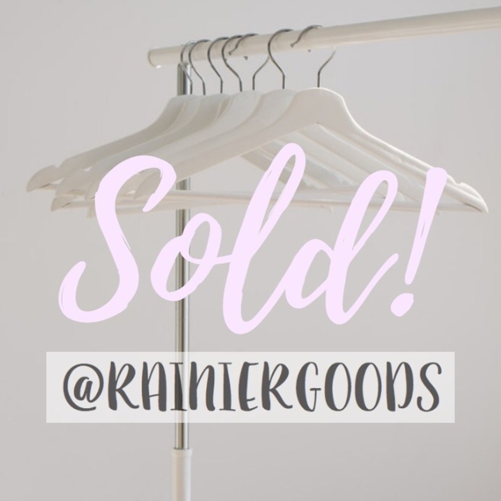 All Items Past This Point Are Sold!